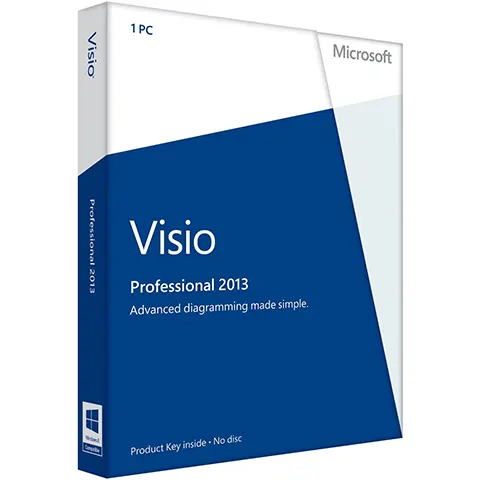Buy Microsoft Office Visio Professional 2013