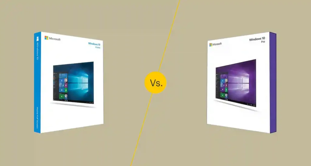 windows 10 home vs pro