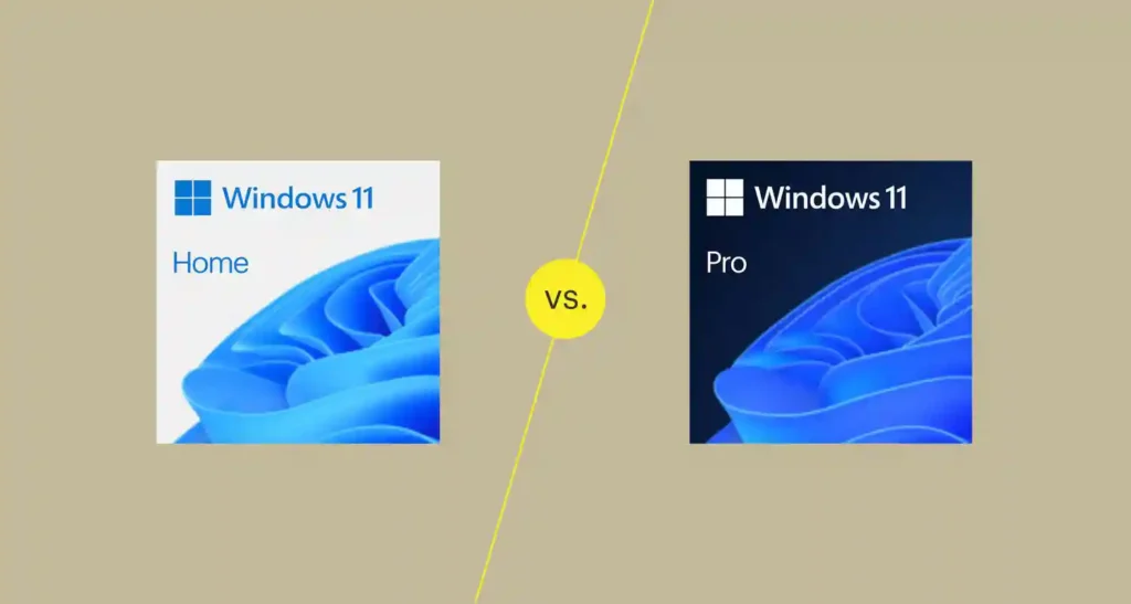 windows 11 home vs pro